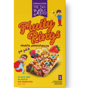 The Bee Bros Μπάρες Δημητριακών με Μέλι & Φρούτα 5X25g